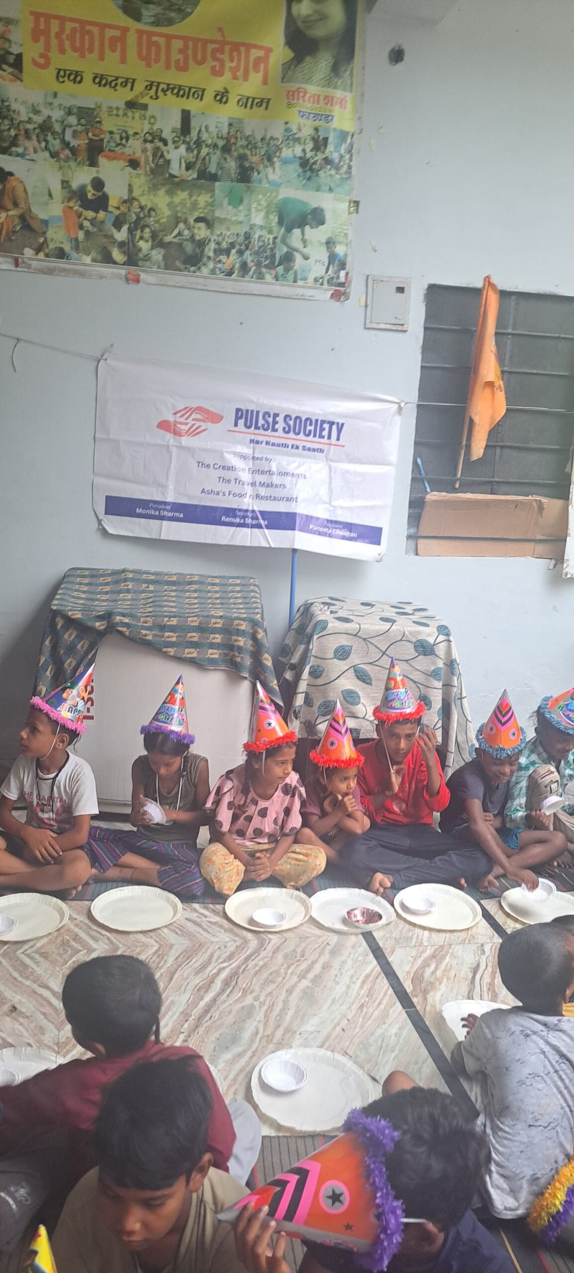On the occasion of my daughter’s birthday on 1st July, we organized a food distribution program for the children of the kacchi basti. Along with this, ice creams were also given to bring smiles to their faces. Through this small act of kindness, we also encouraged people to celebrate their children’s or close ones’ birthdays and anniversaries in a similar way—by doing good deeds and spreading happiness among the underprivileged. 🌸✨ Let us all try to make our special days more meaningful by sharing joy with those who need it the most. 🙏